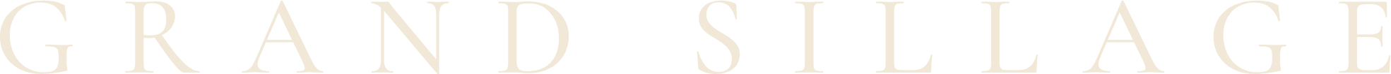 GRAND SILLAGE